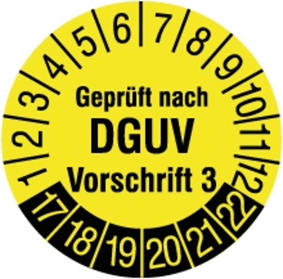 DGUV Vorschrift 3 bei W. Schlenck GmbH in Bayreuth