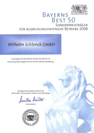 Bayerns Best 50 bei Schlenck Elektrotechnik GmbH in Bayreuth