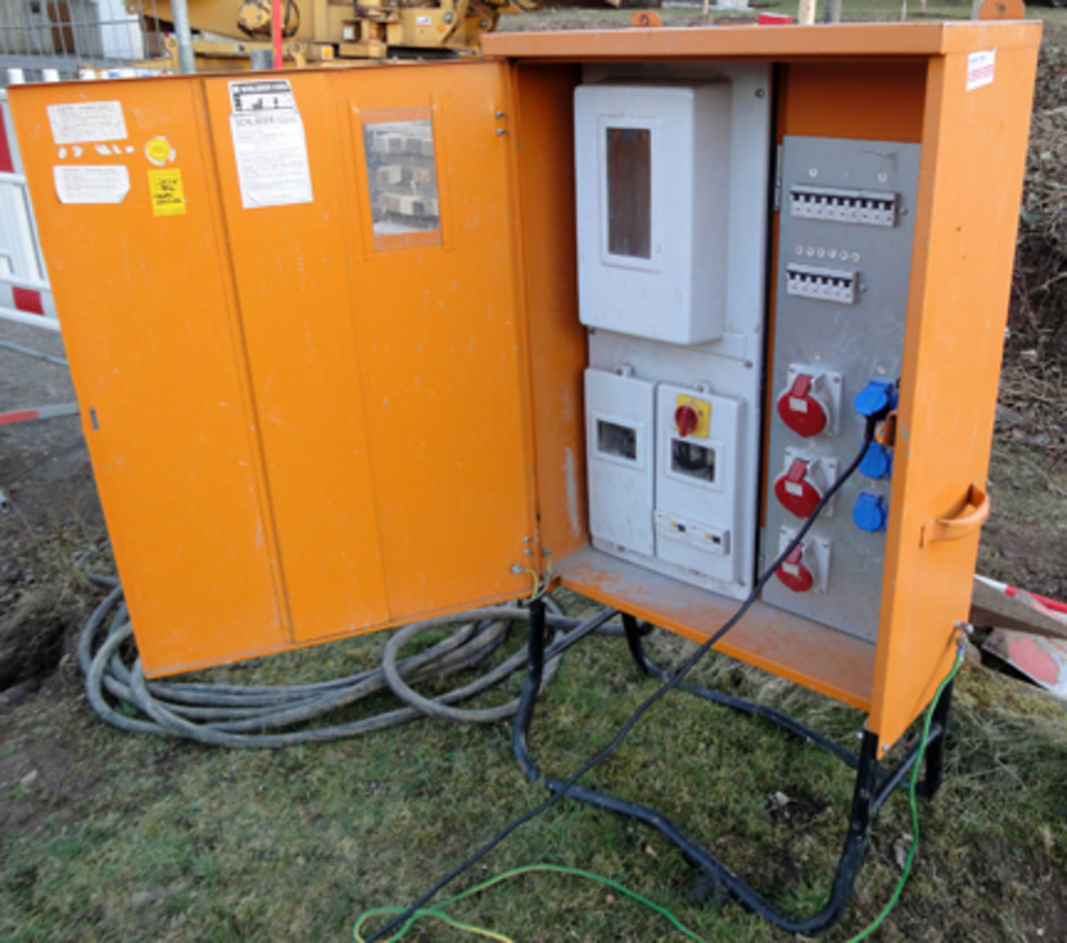 Baustromkasten bei Schlenck Elektrotechnik GmbH in Bayreuth
